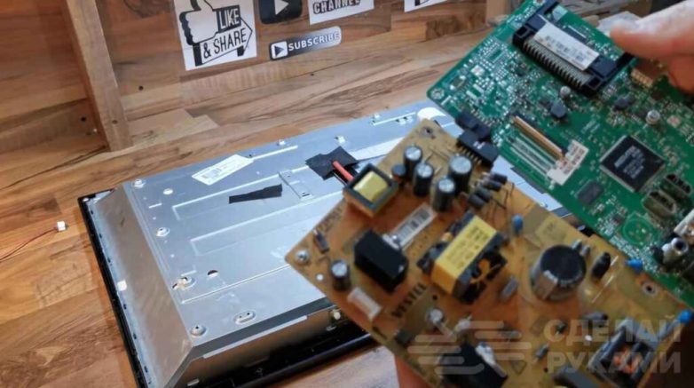 Идея использования старого LED телевизора