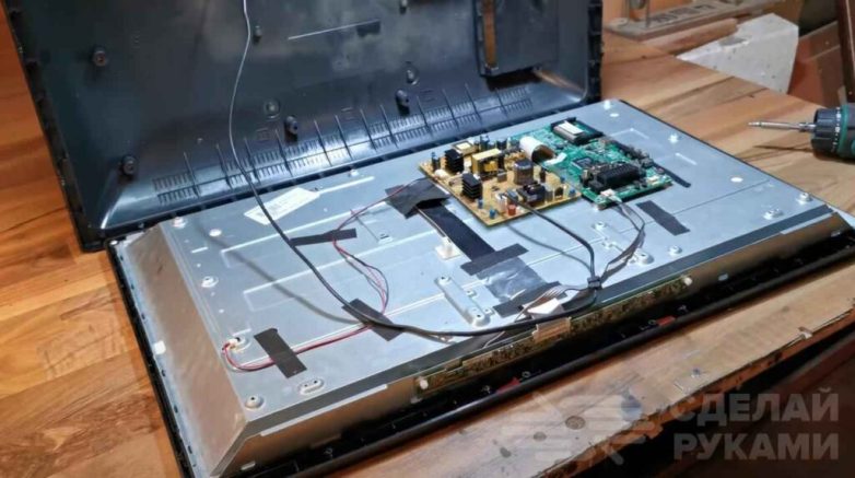 Идея использования старого LED телевизора