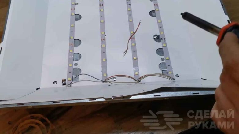 Идея использования старого LED телевизора