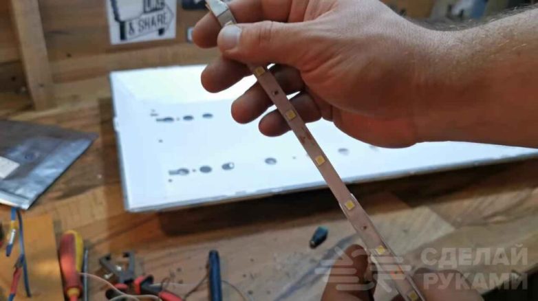 Идея использования старого LED телевизора