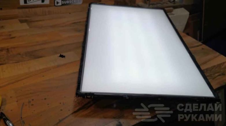 Идея использования старого LED телевизора