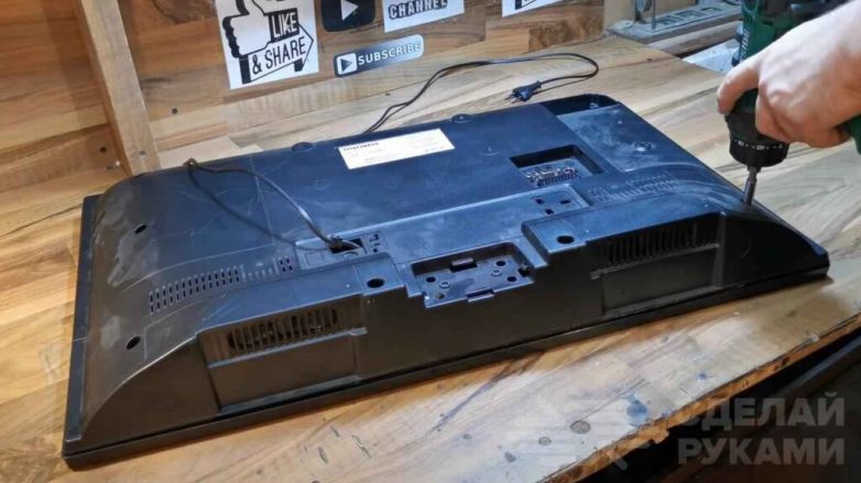 Идея использования старого LED телевизора