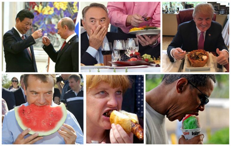 Что едят политики разных стран?