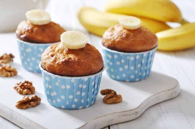 10 простых десертов из бананов