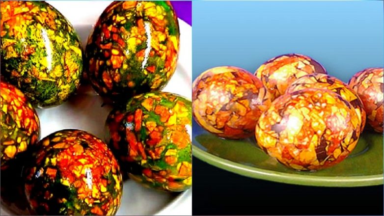 7 красивых способов окрасить яйца на Пасху