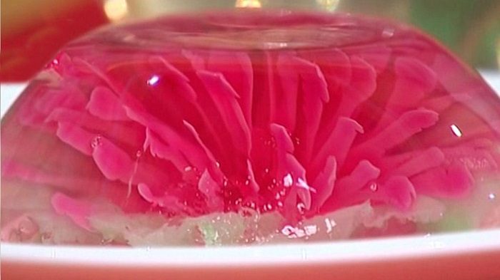 Оригинальный десерт: цветочное желе