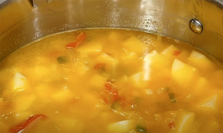Очень простой картофельный суп