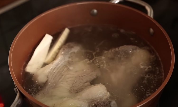 Грузинский суп «Татариахни»