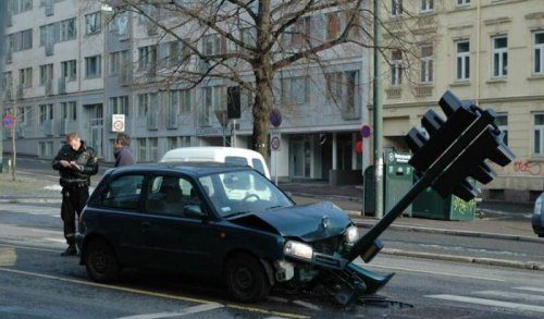 Курьезные аварии. Новая подборка