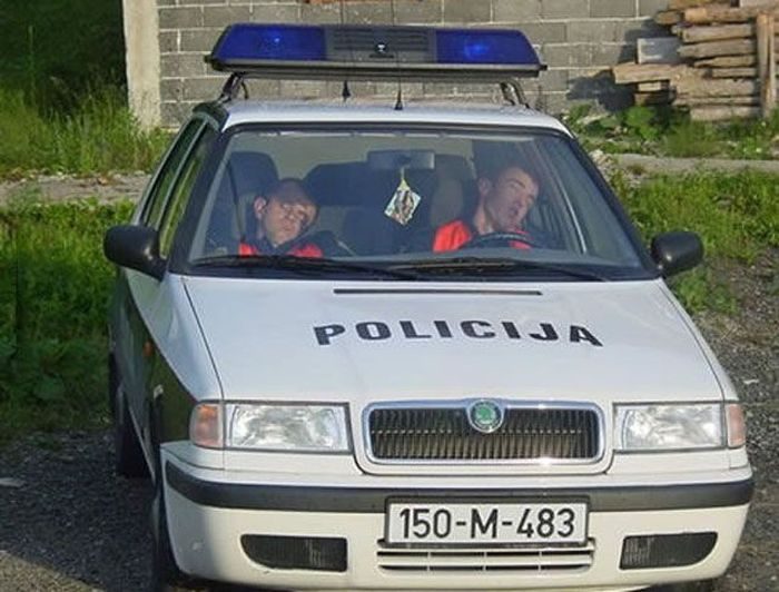 Веселые полицейские приколы