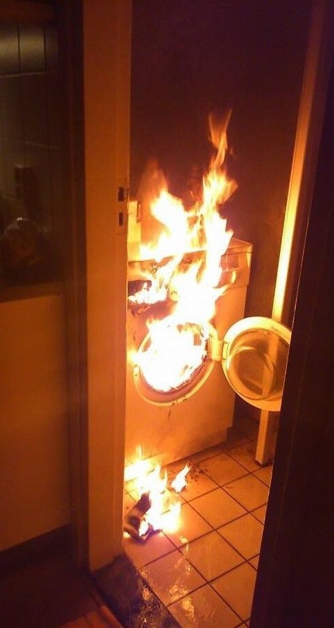 Вот что бывает, когда неправильно используешь стиральную машину