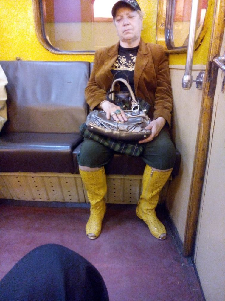 Модное обострение в метро