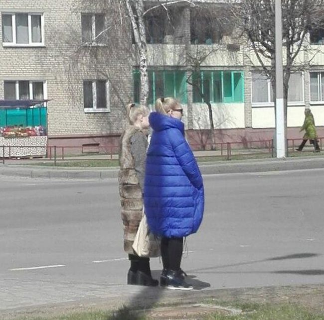 Суровые белорусские модники