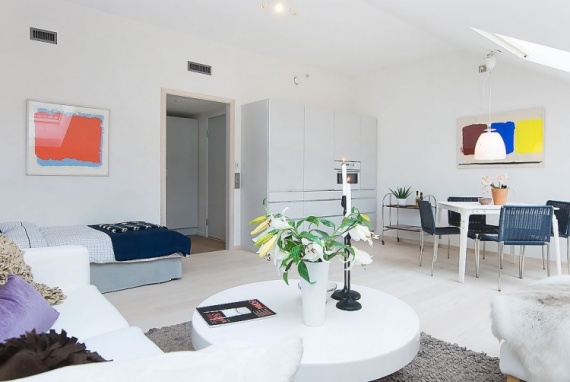 нордический дизайн, квартира,мансарда, белый стиль,минимализм,светлая квартира,фото