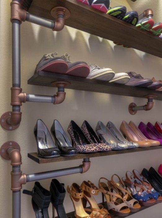 7 способов стильно хранить обувь