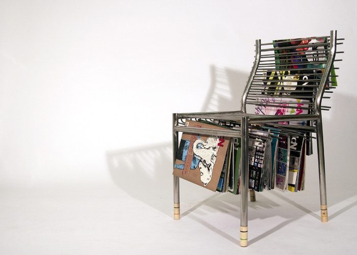 Кресла-минибиблиотеки для истинных любителей чтения