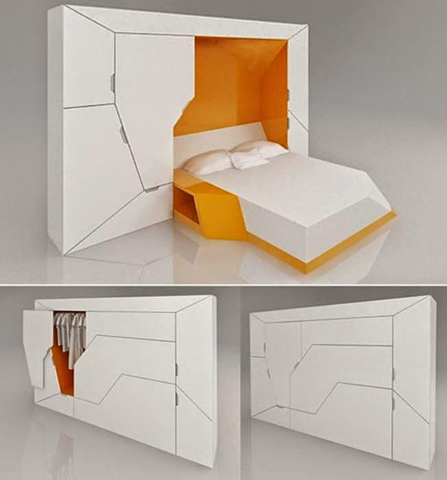 Многофункциональная мебель для маленьких квартир
