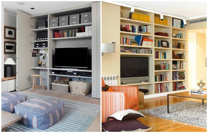 10 примеров рационального использования пространства в гостиной