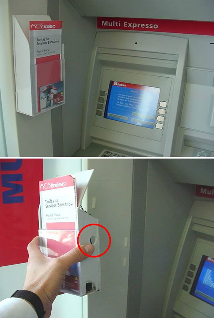 10 способов хищения денег из банкомата с вашей карты