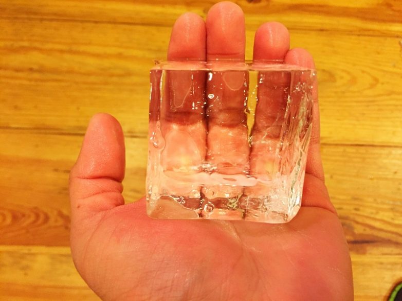 Как сделать прозрачный лёд?
