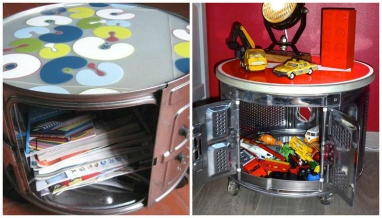 15 креативных идей использования старой стиральной машины