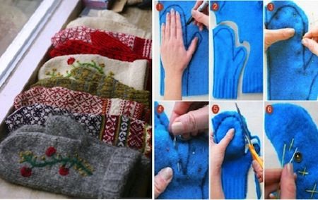 10 вещей, которые можно сделать из старого свитера