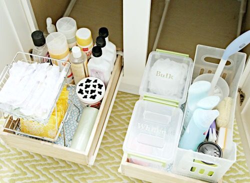 12 идей хранения вещей в небольшой ванной