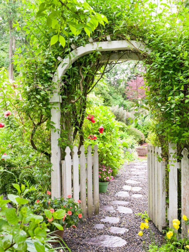 20 отличных идей оформления садовой дорожки своими руками