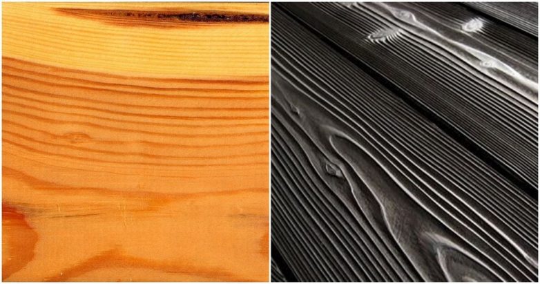 Необычный японский метод обработки древесины