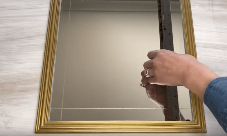 Бюджетные идеи как обновить старое зеркало