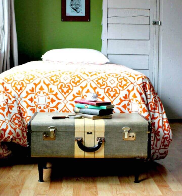12 простых способов использования старых чемоданов в интерьере