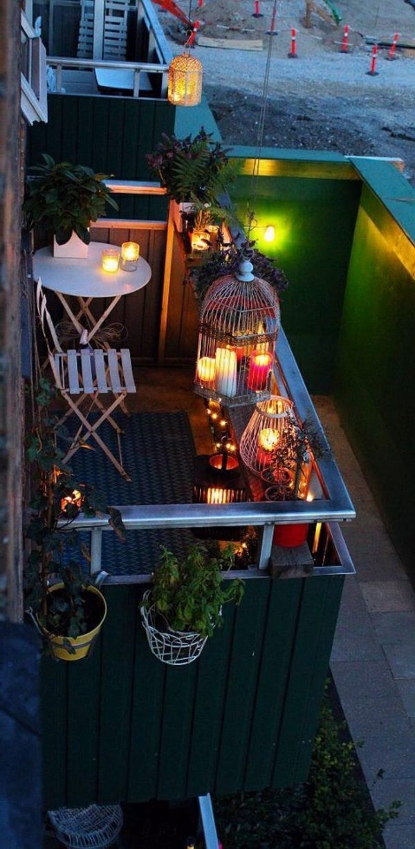 Идеи красивого и уютного балкона