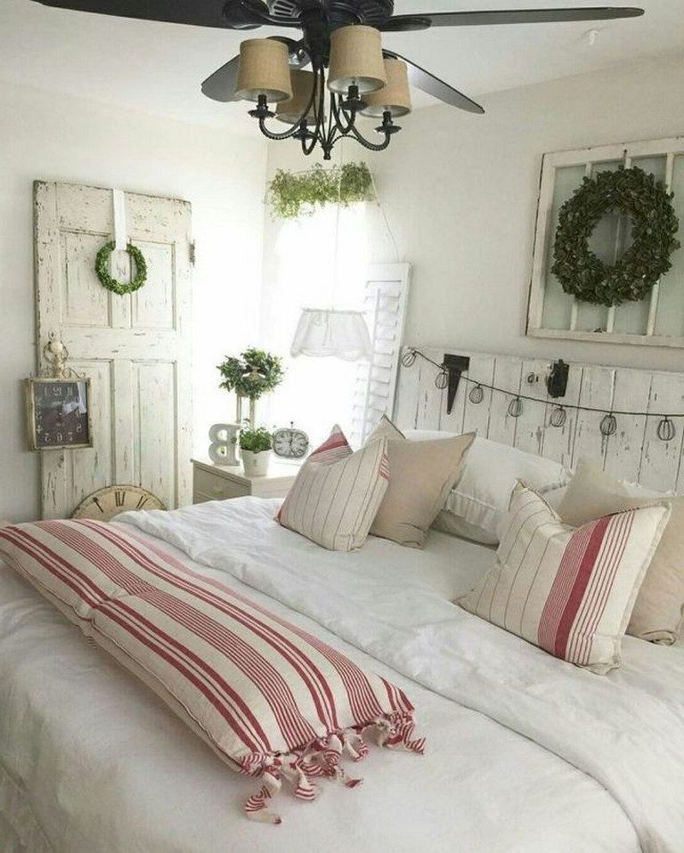 Идеи декора спальни в деревенском стиле