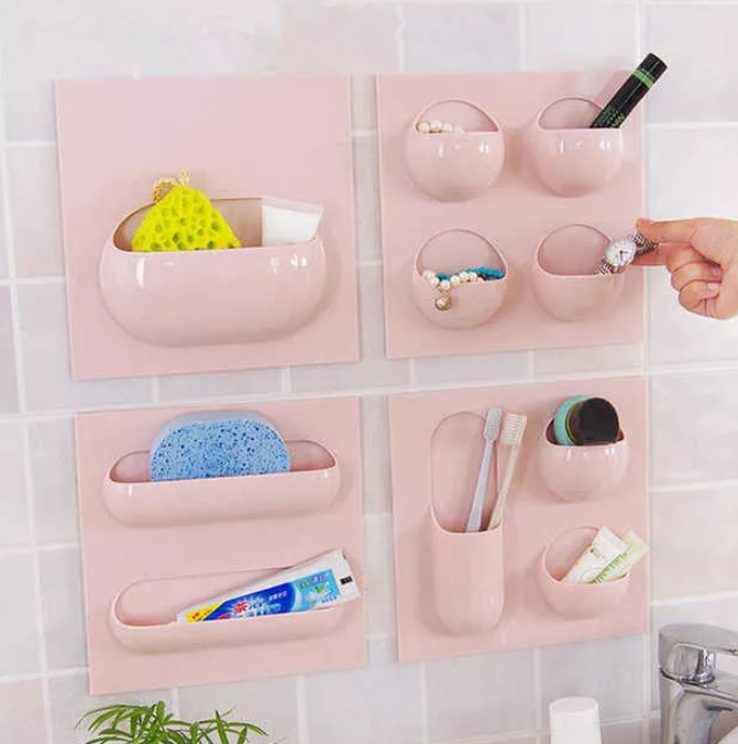 Идеи хранения вещей в ванной комнате