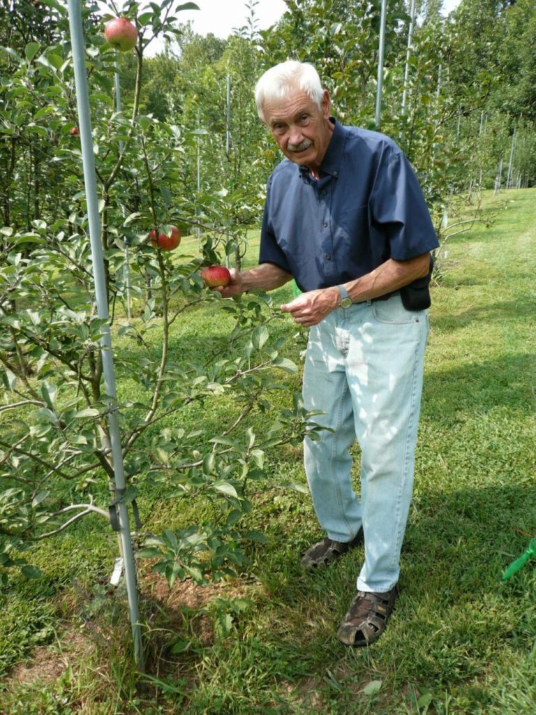 Этот пенсионер восстанавливает самые редкие сорта яблок с помощью своего уникального сада