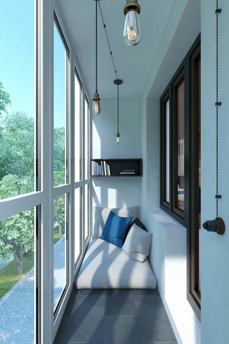 Идеи для маленьких и узких балконов в хрущёвке