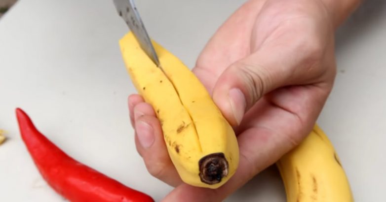 Как размножить острый перец в бананах