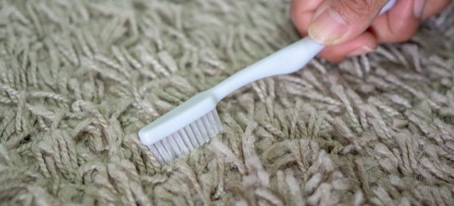 Как быстро очистить пятна на ковре