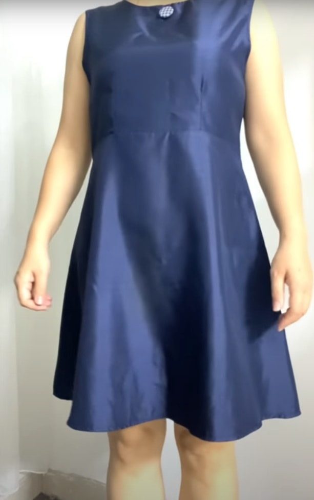 Как легко удлинить платье на 10 см с помощью красивого кружева