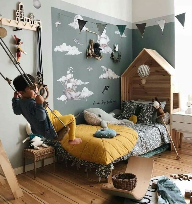 Идеи для маленькой детской комнаты в стиле сказочного мира