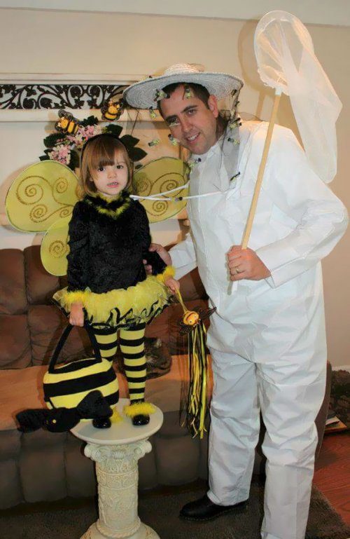 Костюмы на Хэллоуин для пап с дочками