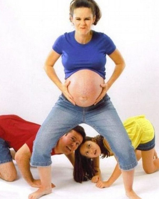 20 смешных фото с беременными