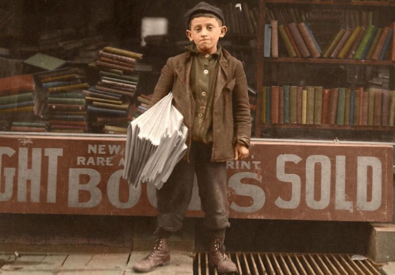 Жизнь детей-рабочих из США сто лет назад