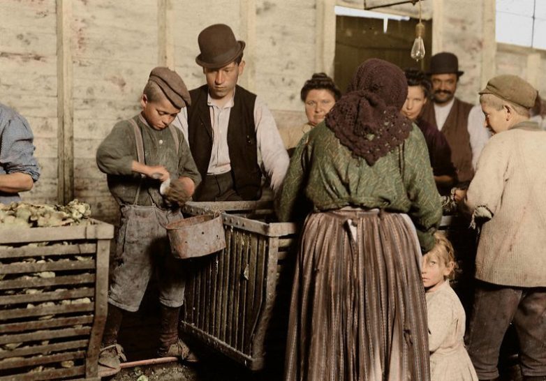 Жизнь детей-рабочих из США сто лет назад