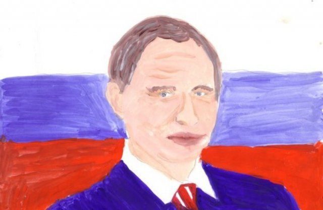Президент Путин глазами российских детей