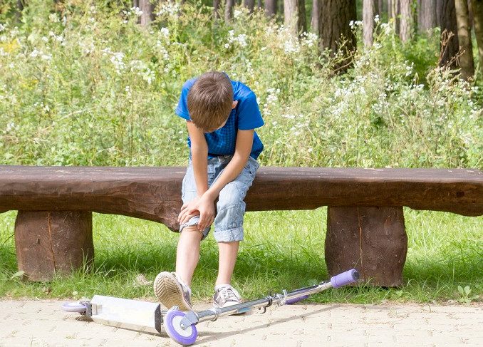 6 наиболее частых детских летних травм