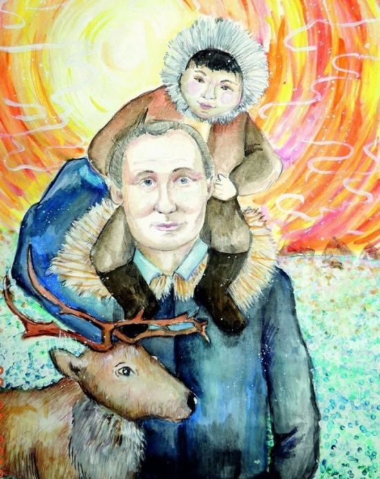 Президент России глазами российских детей