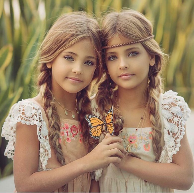 Самые красивые девочки - сестрёнки в Инстаграм