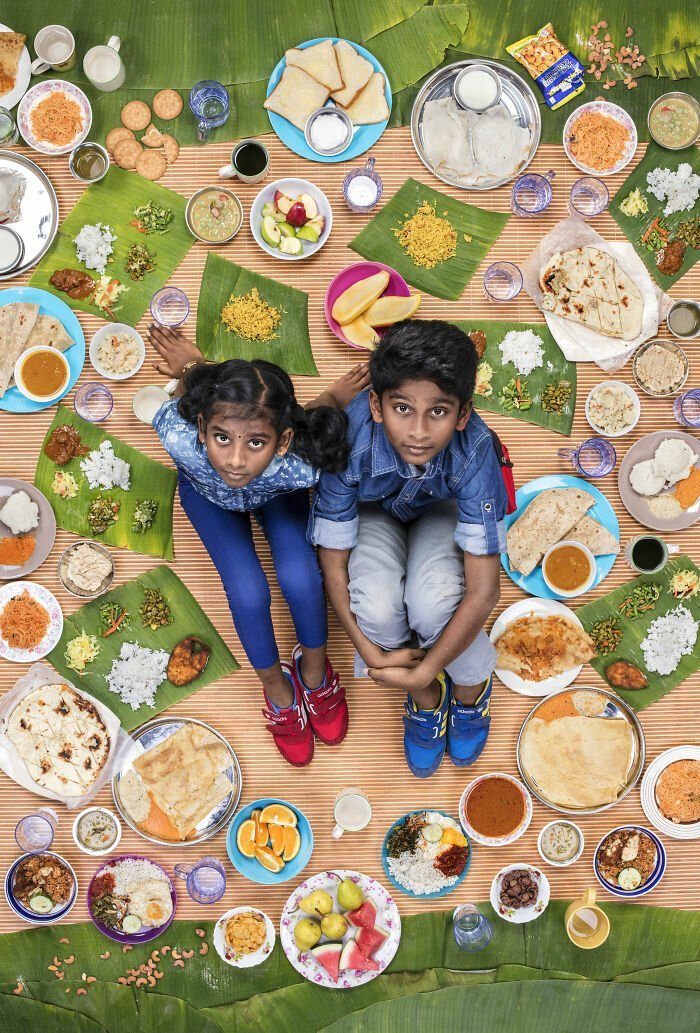 Что едят дети из разных стран?