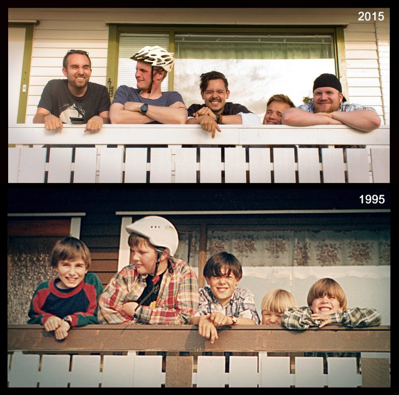 Детские фотографии тогда и сейчас